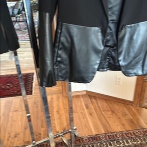 Armani Exchange Black Blazer Sleek Tailored Fit